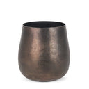 Quade Small Gold Metal Planter - Default Title