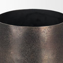 Quade Small Gold Metal Planter - Default Title