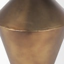 Perrin Small Brushed Gold Metal Decorative Vase - Default Title