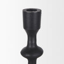 Paolo Matte Black Metal Candle Holder Set of 3 - Default Title