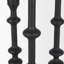 Paolo Matte Black Metal Candle Holder Set of 3 - Default Title