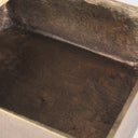 Porschia Large Antiqued Gold Metal Decorative Box - Default Title