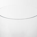 Price Large Matte Black Metal w Glass Hurricane Candle Holder - Default Title