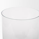 Price Large Antiqued Gold Metal w Glass Hurricane Candle Holder - Default Title