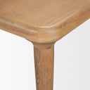 Suvan 72L Light Brown Rectangular Oak Wood Dining Table - Default Title