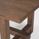 Suke 84 Medium Brown Rectangular Oak Dining Table - Default Title