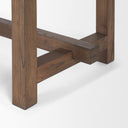 Suke 84 Medium Brown Rectangular Oak Dining Table - Default Title