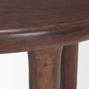 Soma 48 Red Brown Acacia Wood Round Dining Table - Default Title