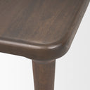 Suvan 72L Medium-Dark Brown Rectangular Wood Dining Table - Default Title