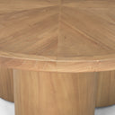 Tavi Medium Brown Round Coffee Table - Default Title