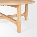 Taylin Light Brown Wood Round Coffee Table - Default Title