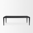 Teva Black Wood Rectangular 92 Dining Table - Default Title