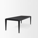 Teva Black Wood Rectangular 92 Dining Table - Default Title