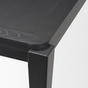 Teva Black Wood Rectangular 92 Dining Table - Default Title