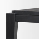 Teva Black Wood Rectangular 92 Dining Table - Default Title