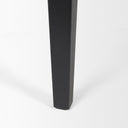 Teva Black Wood Rectangular 92 Dining Table - Default Title