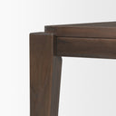 Teva Dark Brown Wood Rectangular 72 Dining Table - Default Title