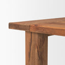Stetson 945 Rectangular Natural Brown Wood Dining Table - Default Title