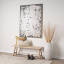 Sekou Light Brown Wooden Craftsman Bench - Default Title