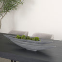 Piero Small Concrete Finished Metal Decorative Bowl - Default Title