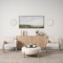 Dolly Brushed Gold Metal w Alabaster Shade 4-Light Wall Sconce - Default Title