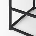 Taniel Light Brown Wood w Black Metal Counter Stool - Default Title