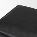 Taniel Black Leather w Black Metal Counter Stool - Default Title