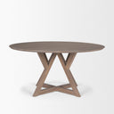 Jennings 60 Light Brown Wood Dining Table - Default Title
