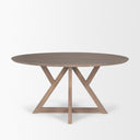 Jennings 60 Light Brown Wood Dining Table - Default Title