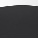 Tucson Natural Wood w Round Black Oak Top Coffee Table - Default Title