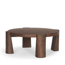 Tammar Round Wood w Tapered Legs Coffee Table - Default Title