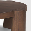 Tammar Round Wood w Tapered Legs Coffee Table - Default Title