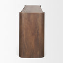 Tammar Brown Wood 4-Door Sideboard - Default Title