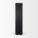 Tabor Natural Wood w Black Oak Frame Bookcase - Default Title