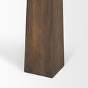 Wolcott Rectangular Dark Brown Solid Wood Dining Table - Default Title