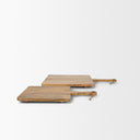 Khana Natural Solid Wood Square Serving Boards - Default Title