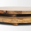 Karana Natural Solid Wood Round Serving Boards - Default Title