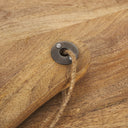 Karana Natural Solid Wood Round Serving Boards - Default Title