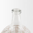 Troian Medium Rattan Wrapped Glass Bottle - Default Title