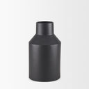 Tosca Small Matte Black Metal Vase - Default Title
