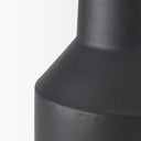 Tosca Small Matte Black Metal Vase - Default Title
