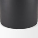 Tosca Small Matte Black Metal Vase - Default Title