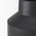 Tosca Medium Matte Black Metal Vase - Default Title