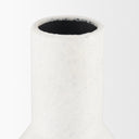 Townley Small White w Black Ombre Metal Vase - Default Title
