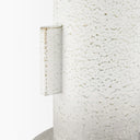 Torres Small Textured Off White w Gold Metal Vase - Default Title