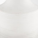 Toru Tall White w Grey Ombre Metal Vase - Default Title
