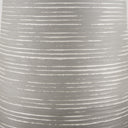 Toru Tall White w Grey Ombre Metal Vase - Default Title