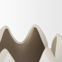 Ulrich Sculptural Cream Glazed Ceramic Vase - Default Title