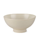 Tyren Cream Glazed Decorative Round Ceramic Bowl - Default Title