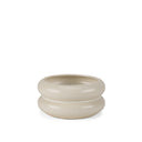 Twyla Short Cream Glazed Ring Pot - Default Title